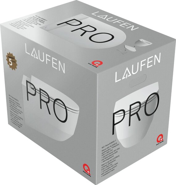 Laufen H8669570000001 Balení T-WC závěsné + sedátko PRO 530x360