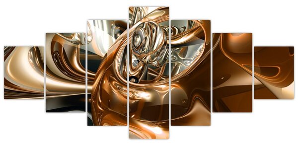 Obraz abstrakce (210x100 cm)