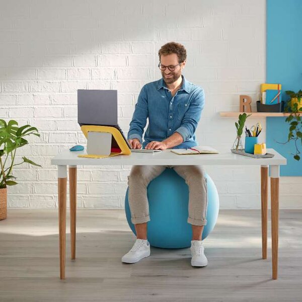 Sedací míč Leitz ERGO Cosy - klidná modrá