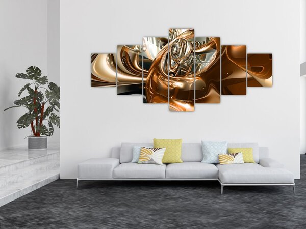 Obraz abstrakce (210x100 cm)