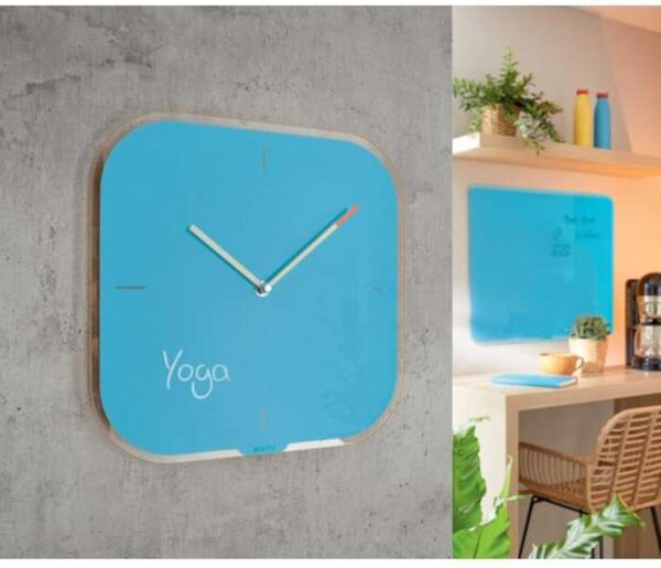 Nástěnné hodiny Leitz Cosy - klidně modré