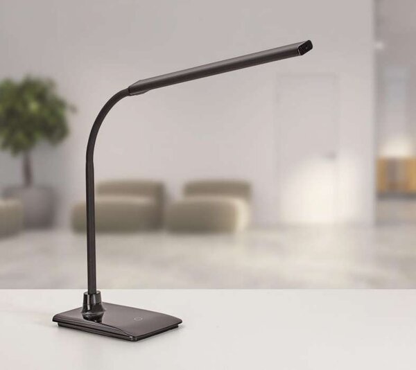 Stolní LED lampa MAULpirro - stmívatelná, černá