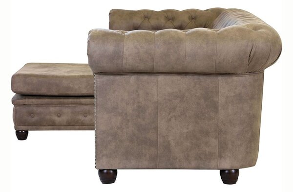 Rohová sedací souprava Chesterfield Oxford Recamira