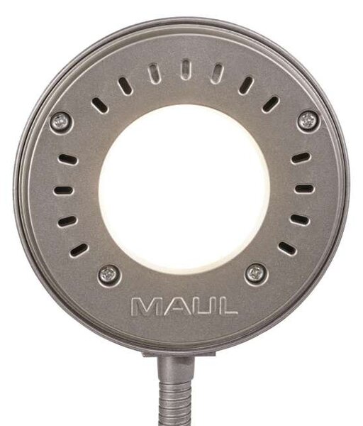 Stolní LED lampa MAULarc - stříbrná