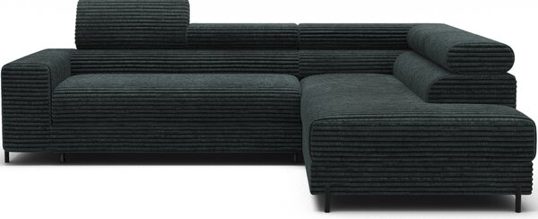 Eltap Rohová sedací souprava Colesio Materiál a barva potahu: Modullo 35 - tmavě zelená, Orientace: pravá