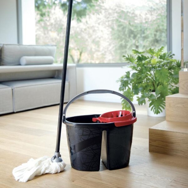 BAMA Mop s kbelíkem H2O EVOLUTON, dvoukomorový, 18 l