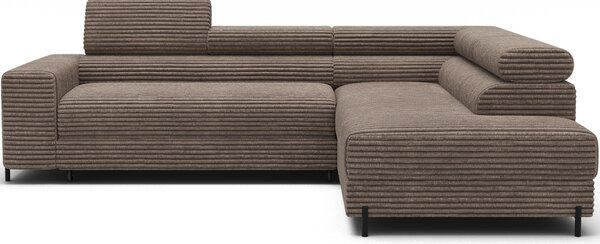 Eltap Rohová sedací souprava Colesio Materiál a barva potahu: Modullo 20 - světle hnědá, Orientace: pravá