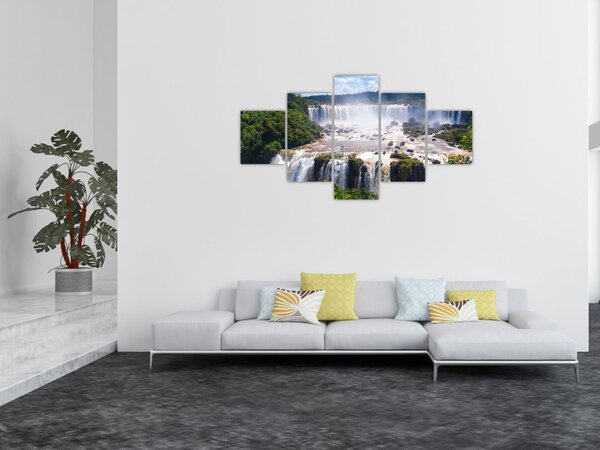 Obraz Iguassu vodopádů (125x70 cm)