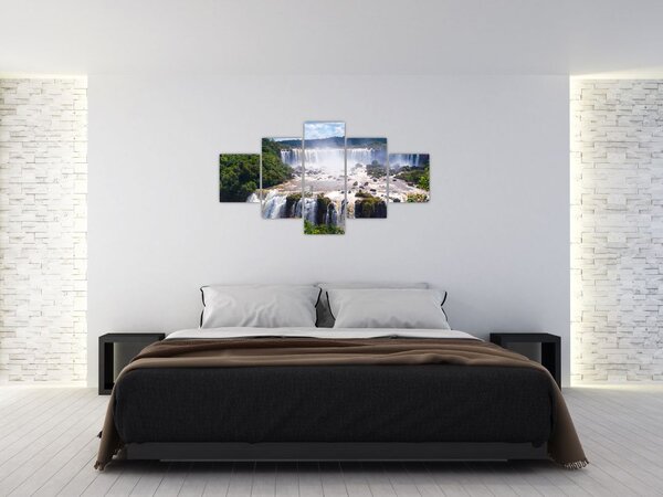 Obraz Iguassu vodopádů (125x70 cm)