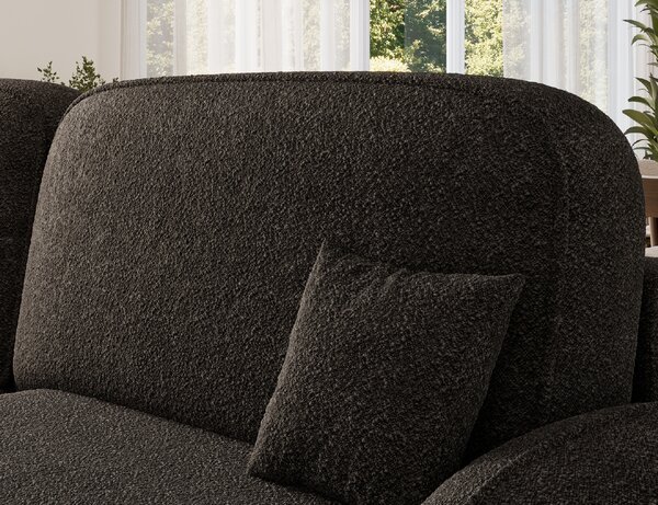 Eltap Rohová sedací souprava Tesalia Materiál a barva potahu: Modullo 20 - světle hnědá, Orientace: levá