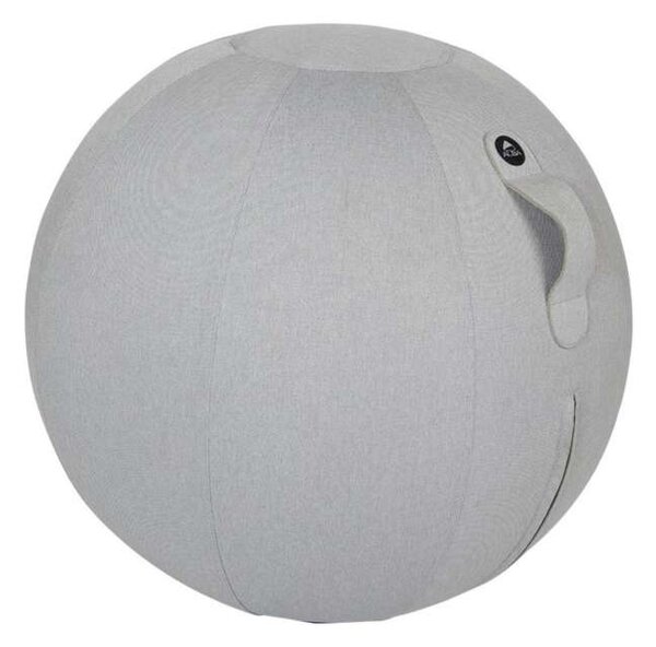 Sedací ergonomický míč Alba - šedý, 65 cm