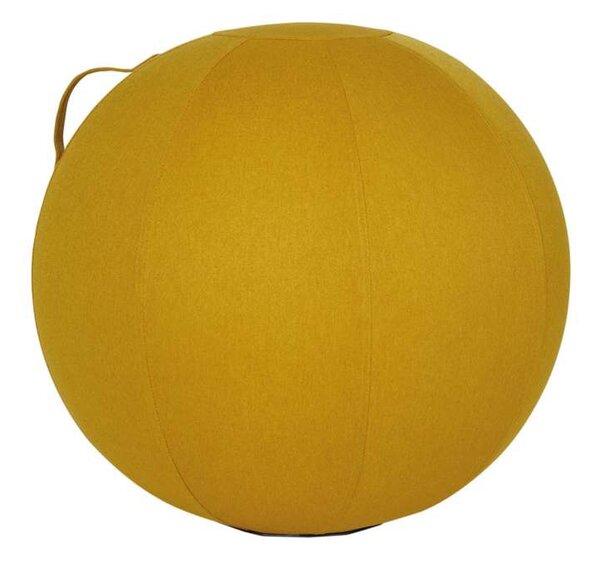 Sedací ergonomický míč Alba - žlutý, 65 cm