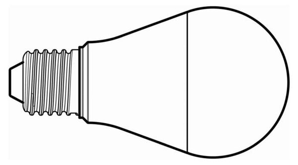 LED žárovka pro lampu MAULstudy E27, 6,5 W, 3000 K, 900 lm