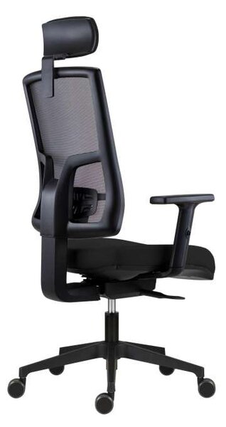 Kancelářská židle New Pure PDH - synchro, černá