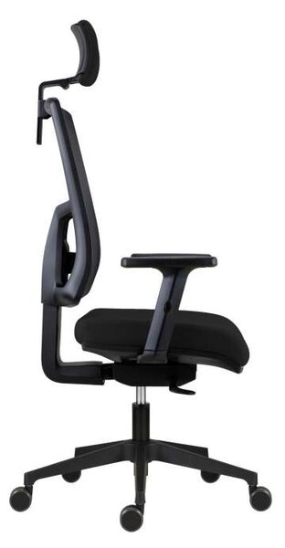 Kancelářská židle New Pure PDH - synchro, černá