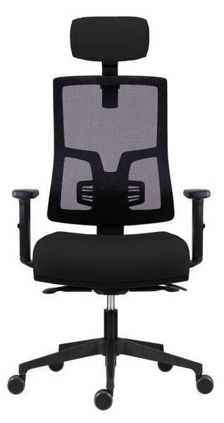 Kancelářská židle New Pure PDH - synchro, černá
