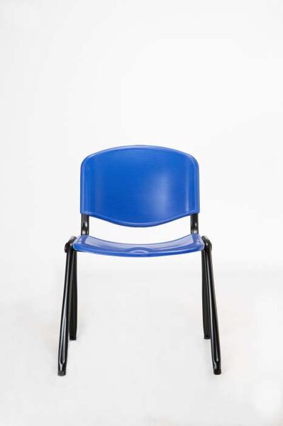 Konferenční židle Liza - plastová, modrá
