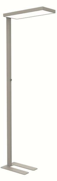 Stojací LED lampa MAULjura - stmívatelná, stříbrná