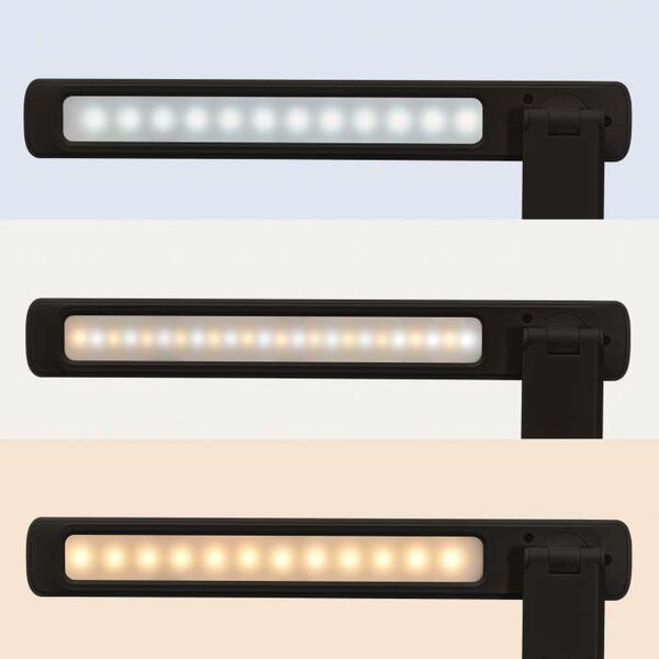 Stolní LED lampa MAULsally - dobíjecí, stmívatelná, černá