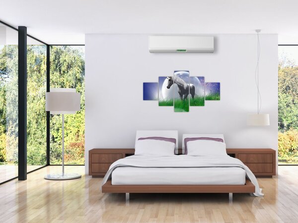 Obraz jednorožce (125x70 cm)