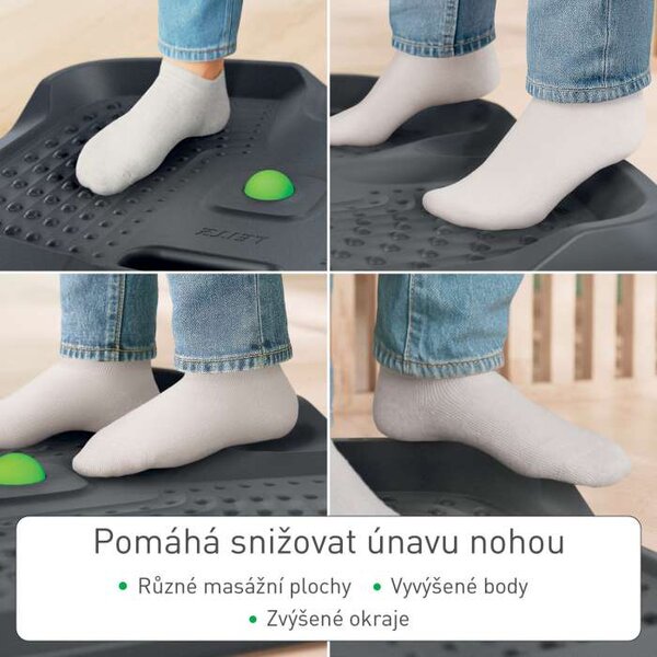 Protiúnavová podložka Leitz Ergo - pro práci vestoje, 60,5 x 68,1 x