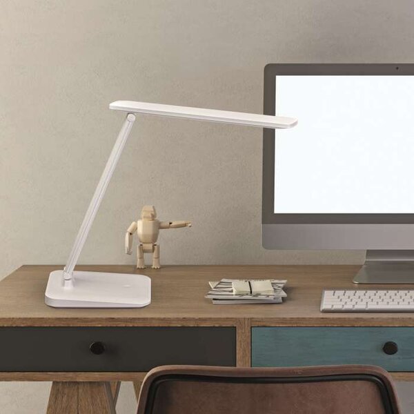 Stolní LED lampa MAULsally - dobíjecí, stmívatelná, bílá