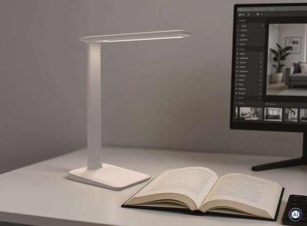 Stolní LED lampa MAULsally - dobíjecí, stmívatelná, bílá