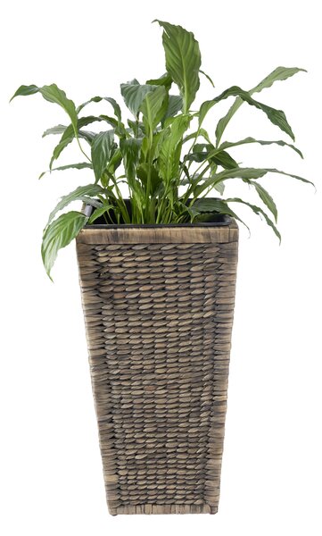 KVĚTINÁČ plast, přírodní materiály, 32/32/62 cm Landscape - Obaly na květináče