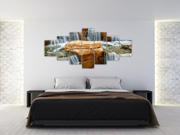 Obraz vodopádu (210x100 cm)