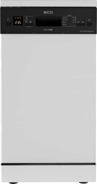 Myčka nádobí ECG EDF 300443 BlackLine - 45 cm, 10 sad nádobí, hlučnost