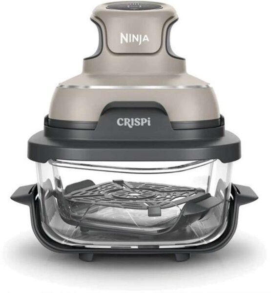 Přenosná horkovzdušná fritéza Ninja FN101EUST - 4 v 1, 2 nádoby (1,4 l
