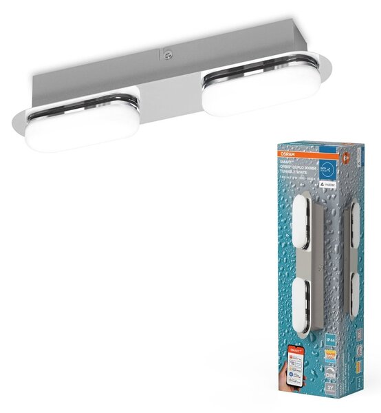 Nástěnné svítidlo Matter Orbis Duplo IP44 300mm, Laditelná Bílá