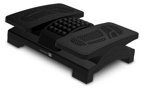 Podpěra nohou Connect IT FOR HEALTH DoubleLegPad PRO – černá