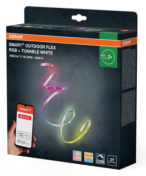 Chytrý Zigbee Venkovní flexibilní RGBW