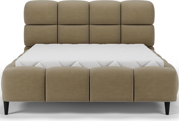 Eltap Čalouněná postel Giberio s úložným prostorem Materiál a barva potahu: Modullo 18 - béžová, Rozměr: 140x200