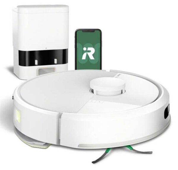 Robotický vysavač iRobot Roomba 105 Combo+ – vysává a vytírá, LiDAR