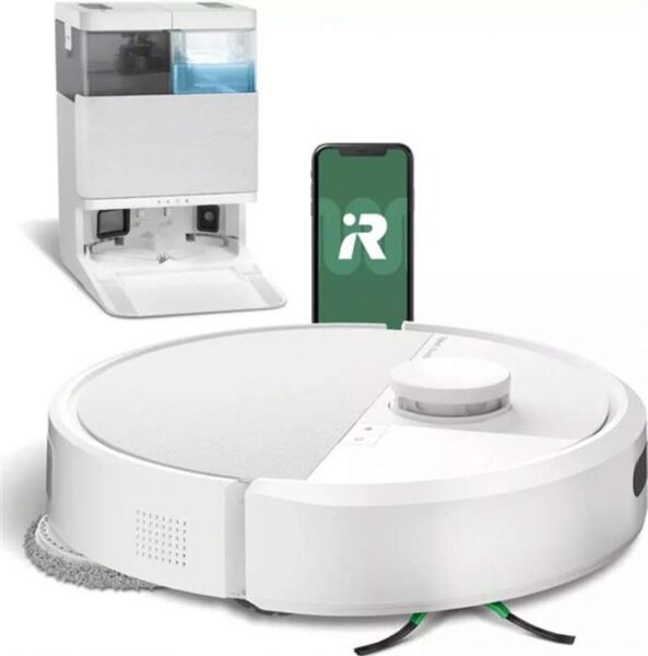 Robotický vysavač iRobot Roomba Plus 405 Combo, bílý