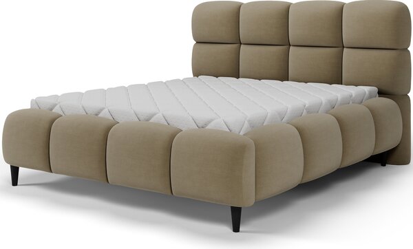 Eltap Čalouněná postel Giberio s úložným prostorem Materiál a barva potahu: Modullo 18 - béžová, Rozměr: 140x200