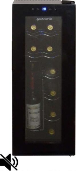 Vinotéka Guzzanti GZ 1226 - objem 38 l, hlučnost 25 dB, kapacita 12