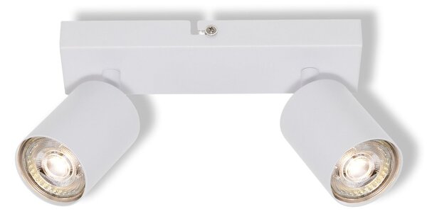 Bílá Bodovka LED SPOT ELEMENTAL 2xGU10 210 mm