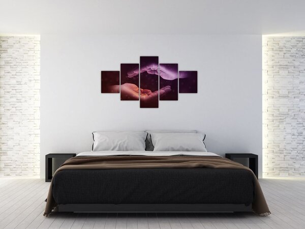 Obraz rukou (125x70 cm)