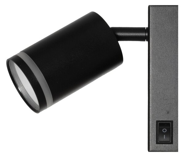 Černá Bodovka LED SPOT PULSE 1xGU10 ON/OFF