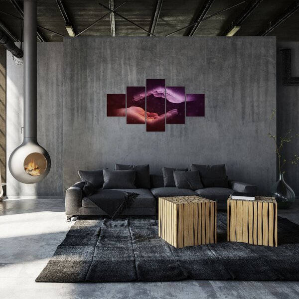 Obraz rukou (125x70 cm)