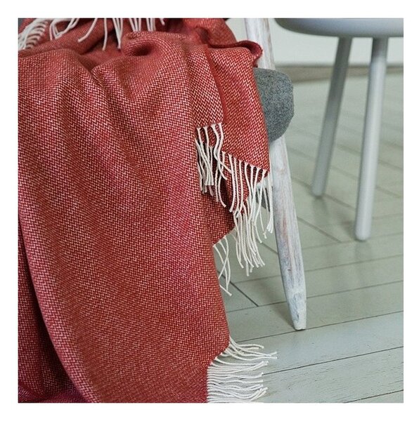 LinenMe Terra Cota Cotton Throw Valeria