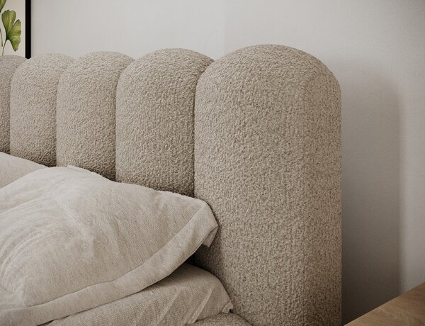 Eltap Čalouněná postel Oloroso s úložným prostorem Materiál a barva potahu: Feldor 40 - modrá, Rozměr: 140x200