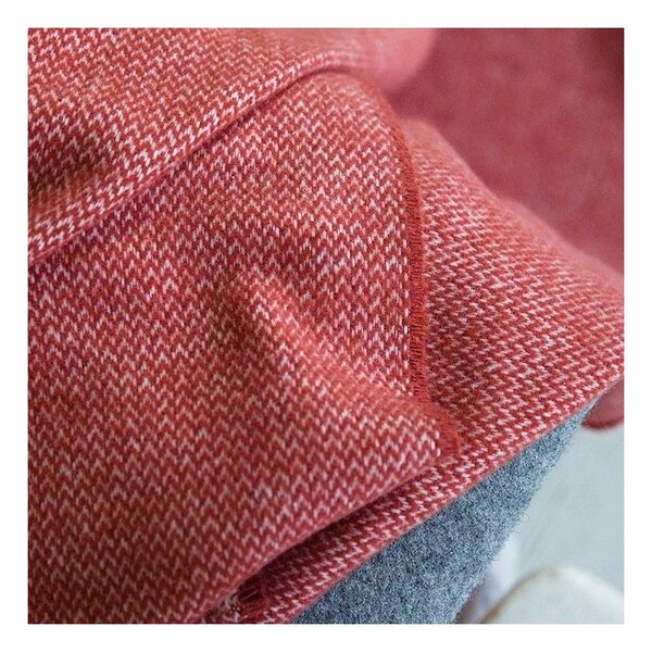 LinenMe Terra Cota Cotton Throw Valeria