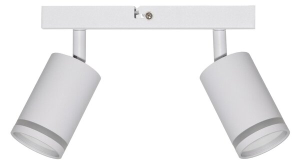 Bílá Bodovka LED SPOT PULSE 2xGU10 210 mm