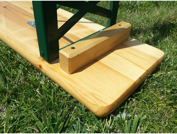 Pivní set STANDARD 200x50cm – masiv smrk - stůl + lavice