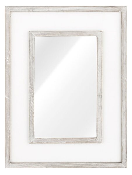 Massive home | Nástěnné zrcadlo Rosemary bílé - VÝPRODEJ MH0989W