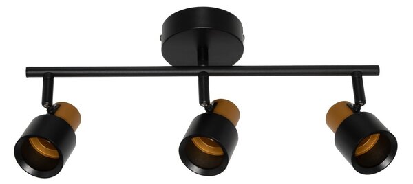 Černo-zlatá Bodovka SECTORAL 3xGU10 420 mm